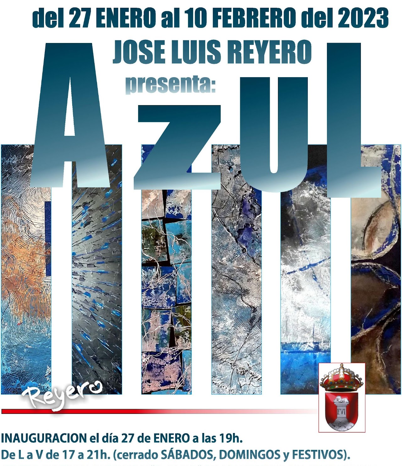 Exposición: Azul, deJosé Luís Reyero